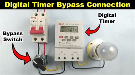 Bypass Dryer Timer Switch