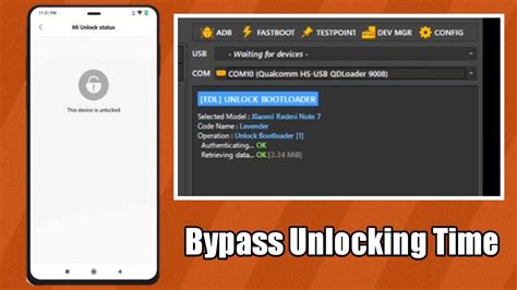 bypass xiaomi bootloader unlock time