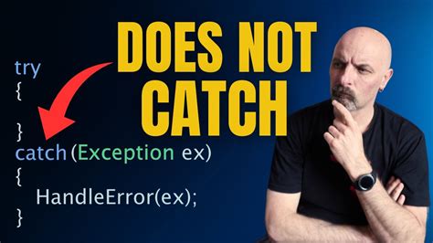 c# async await catch exception