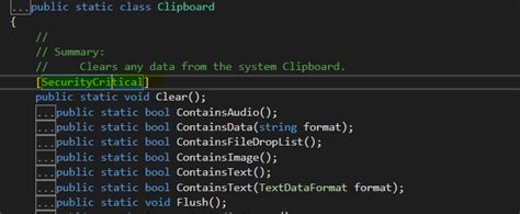 C# Clipboard.clear() Not Working