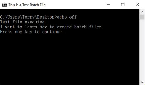C# Create Batch File