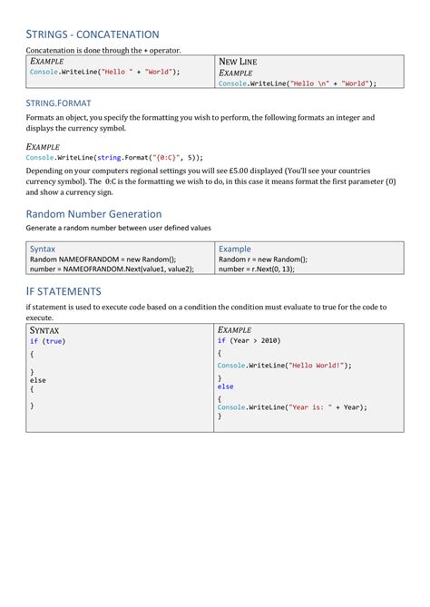 C# Create Printable Page