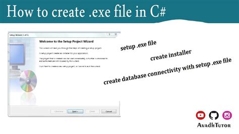 C# Create Setup File