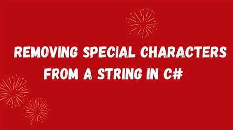 C# Enter String As Non Printable Characters