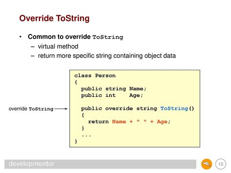 C# Extension Override Tostring