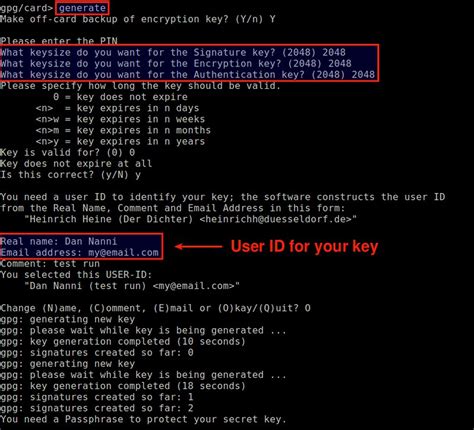 C# Generate Key File