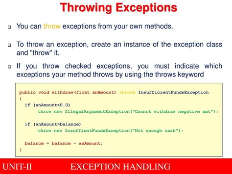 C# Indicate Method Throws Exception