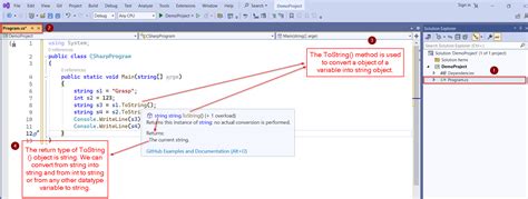 C# Interface Tostring
