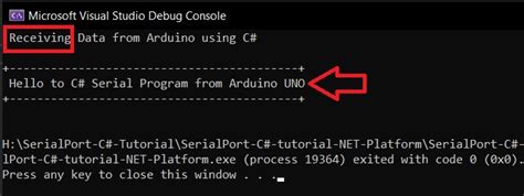 C# Serial Port Receive Data Example
