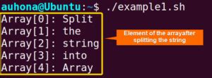 C# Split String Into Array By Space