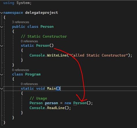 C# Static Constructor Singleton