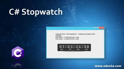 C# Stopwatch Without Stop