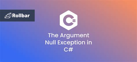 C# Throw Argument Null Exception