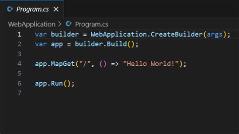 c# web api vs code