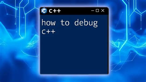 C++ Debug Print