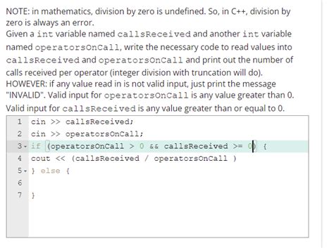 C++ Division By Zero Undefined