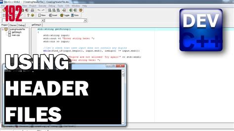 C++ Header File Why Use