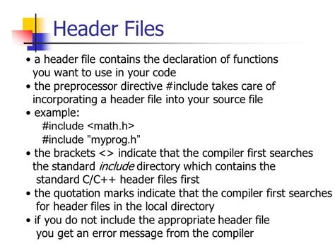 C++ Include Header Quotes Or Brackets