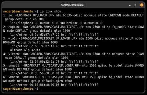 C++ List Network Interfaces Linux
