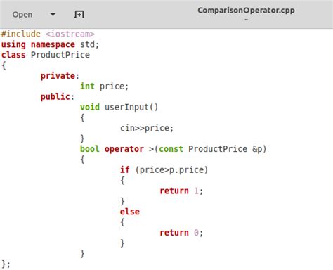C++ Overload Comparison