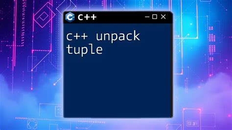 C++ Pack Unpack