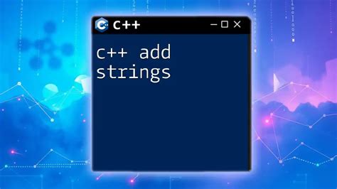 C++ String Usage