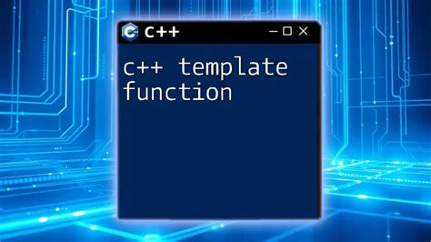 C++ Template Name