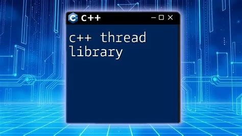 C++ Thread Array