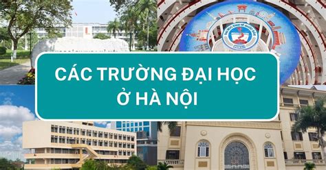 các đại học ở hà nội