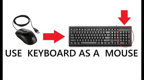 cách điều khiển chuột bằng bàn phím