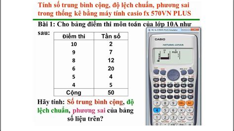 cách bấm máy tính xác xuất