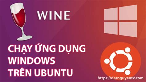 cách cài window trên ubuntu