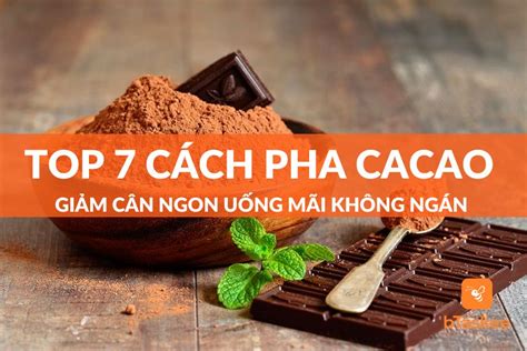 cách pha cacao ngon