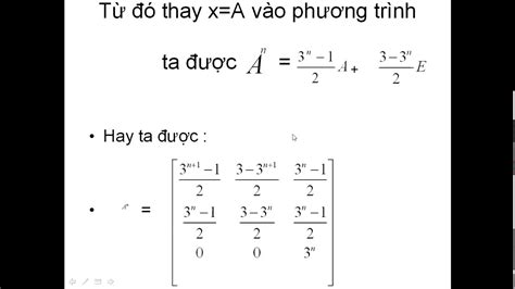 cách tính ma trận mũ -1