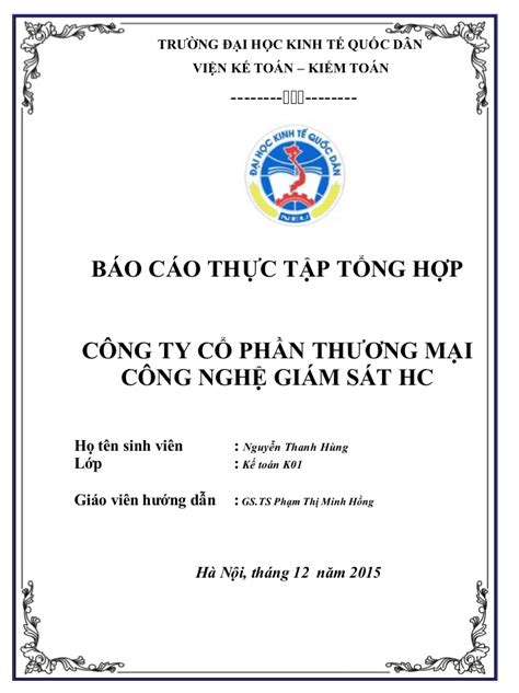 cách viết một bài báo cáo