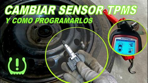 cómo programar sensor tpms