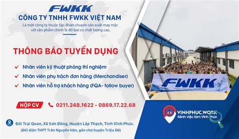 công ty tnhh vĩnh nam anh tuyển dụng