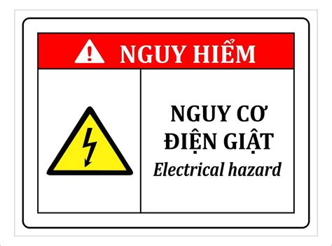 cảnh báo an toàn điện