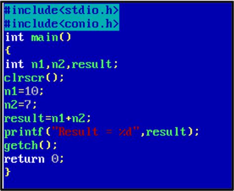 c code examples for beginners