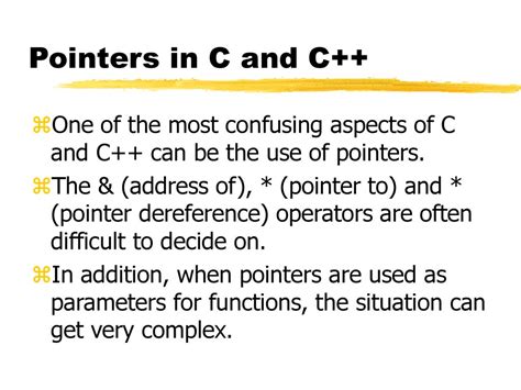 C Pointer Complex Examples