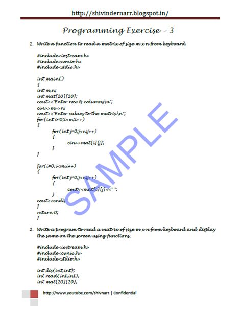 c programming exercises with solutions pdf for beginners