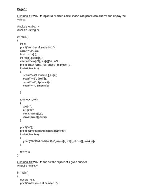 c programming problems exercises pdf free download