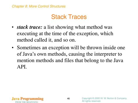 C Throw Exception With Stack Trace
