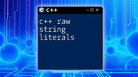 C Throw String Literal