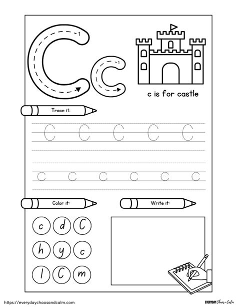 5 C Worksheet Tips