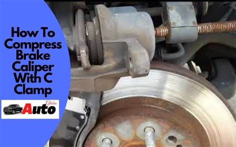 C-Clamp To Compress The Caliper