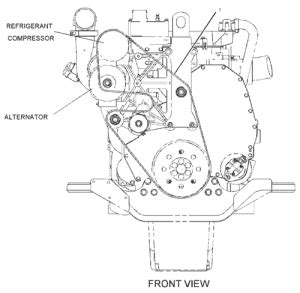 Efficient Routing Diagram for Cat C13 Belts WireMystique