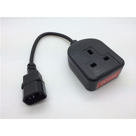 c14 to uk plug adapter