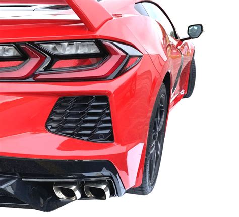 C8 Corvette Painted Splash Guards