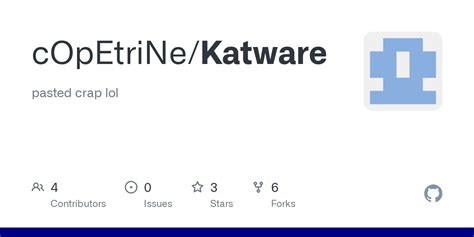 cOpEtriNe/Katware: pasted crap lol - GitHub